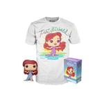 T-Shirt M + Pop Ariel / La Petite Sirene / Funko Pop