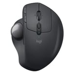 Logitech MX Ergo Wireless Trackball Mouse Unifying Receiver Bluetooth Rechargeable Micro-USB Port Trackball