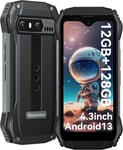 Blackview N6000SE Mini Rugged Smartphone 2024, 4.3-inch Small Rugged Phone,128GB