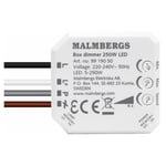 Malmbergs dosdimmer utan nolla 5-250W LED