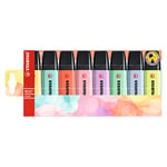 STABILO Highlighter BOSS ORIGINAL Pastel - Pack of 8 - Assorted Colours