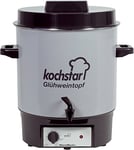 Kochstar 2059633 Stérilisateur Electrique avec Chante/Pleure 35 cm, Gris