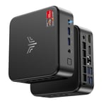 Mini PC 32 Go DDR4 1 to SSD, AMD Ryzen 7 5875U(Jusqu'à 4,5 GHz,8C/16T) Micro Ordinateur Bureau, Radeon RX Vega 8 PC pour Bureau/Home Cinéma/Réunion/Affaires/Voyage【WiFi 6/Buetooth 5,2/DP+HDMI/USB-C】