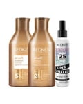 Redken Kit All Soft Shampoo e Conditioner + Trattamento