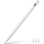 Styluspenna för iPad 2018-2023, Magnetisk iPad-penna, Apple Pencil, Lutningssensor & Palm Rejection, Kompatibel med iPad 6-10, iPad Mini 5/6, iPad Air 3-5