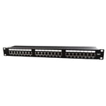 Patchpanel 19" 24 porte Cat6