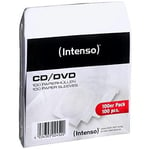 Intenso 9001304 CD/DVD Paper Sleeves Empty White 100 (US IMPORT)