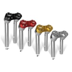 Tillbakadragning heinz bikes - Styrriser clubstyle pullback röd silver riser billet aluminium