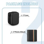 étui pour Polaroid Now +/onetep 2/Now i-type/onetep + pour appareil photo instantané EVA,housse de protection rigide,sac de rangement de voyage - Type Black Set