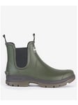 Barbour Nimbus Ankle Wellington Boots - Green, Olive, Size 8, Men