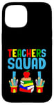 Coque pour iPhone 15 Teacher's Squad Teacher Teacher Teacher