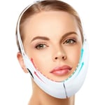 Elektrisk V Face Shaping Massager Dubbelhaka Tryckreducerare