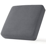 CHUN YI Housse de Coussin Extensible pour canapé, Housse de Coussin de canapé, Housse de Coussin de Protection de Meubles, Tissu Jacquard Spandex (Chaise, Gris Clair)