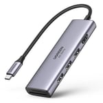 UGREEN HUB USB-C till 3 USB-A 3.2 / HDMI 4k@60Hz / SD / TF