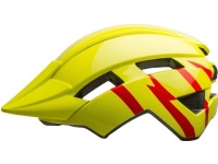 BELL Children's helmet BELL SIDETRACK II strike gloss hi-viz red size Universal (47-54 cm) (NEW)