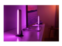 Philips Hue White and Color Ambiance Play - Ljuslist - LED - 16 miljoner färger - vit (paket om 2)