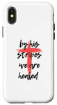 Coque pour iPhone X/XS By His Stripes, We Are Healed - Isaiah 53:5 Verse biblique God