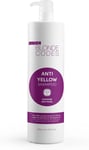 Blonde Codes Anti Yellow Shampoo 1000ml - Purple Toner for Blonde Hair, Blue Sh