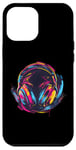 iPhone 12 Pro Max Headphones Music DJ Colourful Music Lover Music Headphones Case