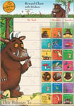 The Gruffalo Reward Chart & 56 Stickers Official licensed product