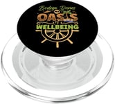 Oasis of Wellbeing - Bodega Dunes PopSockets PopGrip for MagSafe