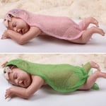 Newborn Baby Boys&girls Stretch Wrap Infant Photography Photo Pr Purple