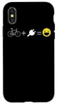 iPhone X/XS EBike Equation E Bike Electric Bicycle Pedelec Cyclist Case