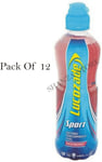 Lucozade Sport Raspberry Body Fuel Drink 500 Ml  Pack Of 12