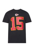 Kansas City Chiefs Nike Name And Number T-Shirt Tops T-shirts Short-sleeved Black NIKE Fan Gear