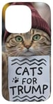 Coque pour iPhone 14 Pro Cats For Trump