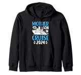 Mother And Son Cruise 2024 Zip Hoodie