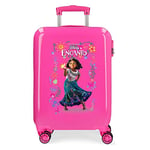 Disney Encanto Valise de Cabine Rose 38 x 55 x 20 cm Rigide ABS Fermeture à Combinaison latérale 34 l 2 kg 4 Roues Doubles