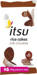 itsu Rice Cakes Sharing Healthy Snack + itsu Dark Chocolate Rice Cakes Healthy Sharing Snack + Itsu Sea Salt Flavour Seaweed Thins + Itsu Peking Duck Prawn Crackers