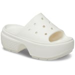 Crocs Unisex Stomp Slide - White material_Synthetic - Size UK 7