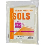 Bâche de protection sol 4x5m epaisse savy