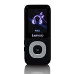 Lenco Xemio 659MIX Lecteur MP3 MP3/MP4 Écran LCD TFT 1,8" Fonction e-book Enregistrement vocal Fonction vidéo Batterie 300 mAh Carte SD 4 Go (extensible) Gris