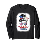 Nikki Haley 2028 Haley 2028 For President Patriotic Girl Long Sleeve T-Shirt