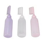 3Pcs Root Comb Applicator Bottle Simple Operation Scale Design Hair Dye Disp LSO