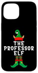 iPhone 15 The Professor Elf Funny Christmas Xmas Matching Family Group Case