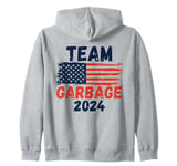 Trump We did It Team Garbage Trump Won Again Elections 2024 Zip Hoodie