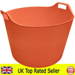 76L Flexi Tub With Handles Trug Builders Bucket Home Garden Storage Container UK