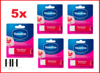 5x Vaseline Lip Care Rosy Lips Stick Intensive Lip Repair Treatment 4.8g 🌹