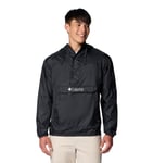 Columbia Challenger Windbreaker, Veste Légère Coupe Vent Homme, Black, Taille XL