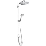 Hansgrohe - Colonne de douche ou bain douche sans mitigeur Croma Select s 280 chromé + tablette AddStoris