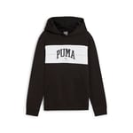 PUMA PUMA Squad Hoodie FL B, Transpirer Garçons, PUMA Black, 682775