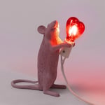 Mouse Lamp Love Edition Ljuskälla E14 1W