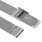 (Silver)Magnetic Mesh Loop Bands For Google Pixel Watch Band Metal Adjust XTT