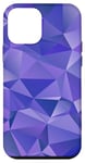 Coque pour iPhone 12 mini Simple Abstrait Bleu Abstrait Triangle