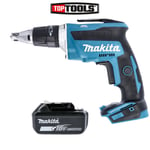 Makita DFS452 18V LXT Brushless Drywall Screwdriver With 1 x 6.0Ah Battery
