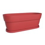 Jardinière Cancun - EDA - 80 cm - 38 L - Rouge